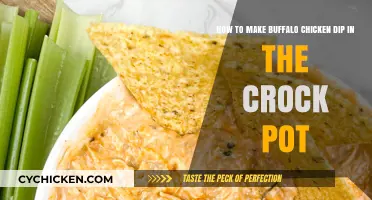 Easy Crockpot Buffalo Chicken Dip Recipe