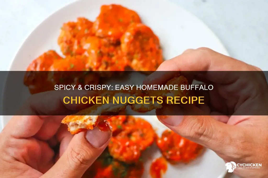 how to make buffalo chicken nuggets