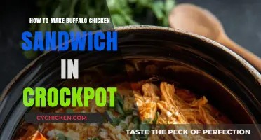 Easy Crockpot Buffalo Chicken Sandwich Recipe: Spicy, Juicy, and Effortless
