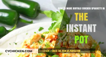 Instant Pot Buffalo Chicken Spaghetti: A Quick and Easy Recipe