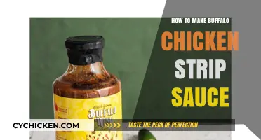 Easy Homemade Buffalo Chicken Strip Sauce Recipe: Spicy & Tangy Delight