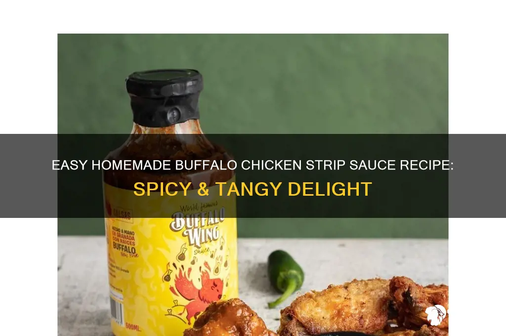how to make buffalo chicken strip sauce
