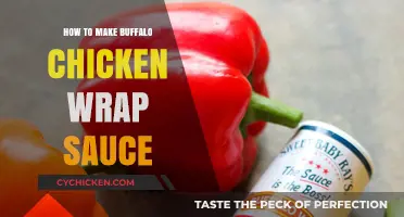 Easy Buffalo Chicken Wrap Sauce Recipe: Spicy, Creamy, and Quick to Make
