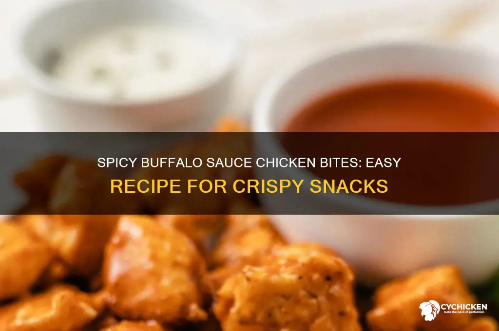 how to make buffalo sauce chicken bites