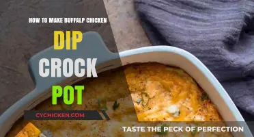 Easy Buffalo Chicken Dip Recipe for Your Crock Pot