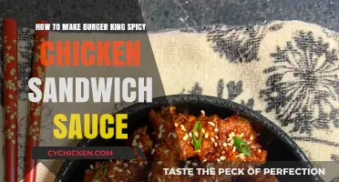 Recreate Burger King's Spicy Chicken Sandwich Sauce at Home: Easy Recipe