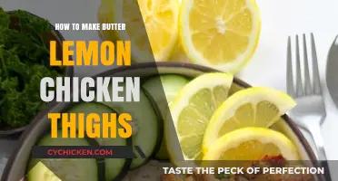 Juicy Butter Lemon Chicken Thighs: Easy Recipe for Perfect Flavor