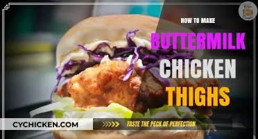 Crispy Buttermilk Chicken Thighs: Easy Recipe for Juicy Perfection