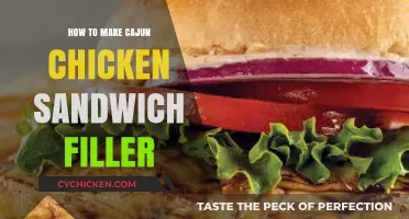 Spicy Cajun Chicken Sandwich Filler: Easy Homemade Recipe Guide