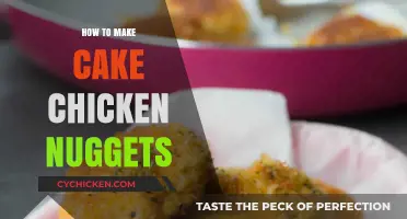 Delicious Cake Chicken Nuggets: A Sweet and Savory Twist Recipe