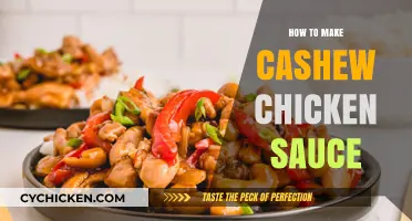 Easy Homemade Cashew Chicken Sauce Recipe: Creamy & Flavorful Delight