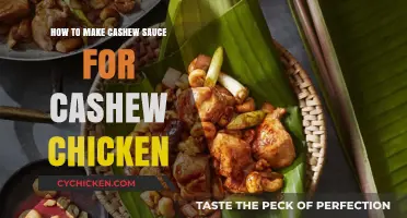 Creamy Cashew Sauce Recipe: Perfect for Delicious Cashew Chicken Dishes