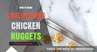 Crispy Cauliflower Chicken Nuggets: Easy, Healthy, and Delicious Recipe
