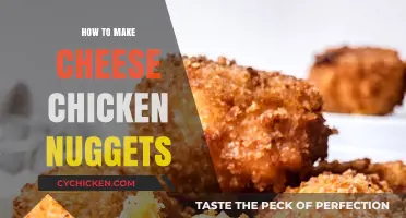 Crispy Cheese-Stuffed Chicken Nuggets: Easy Homemade Recipe Guide
