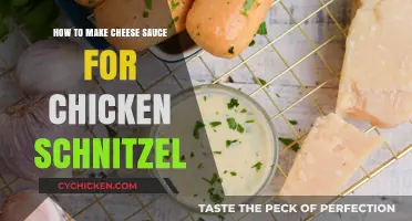 Creamy Cheese Sauce Recipe: Elevate Your Chicken Schnitzel with Ease