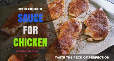 Creamy Cheese Sauce Recipe: Perfect Pairing for Your Chicken Dishes