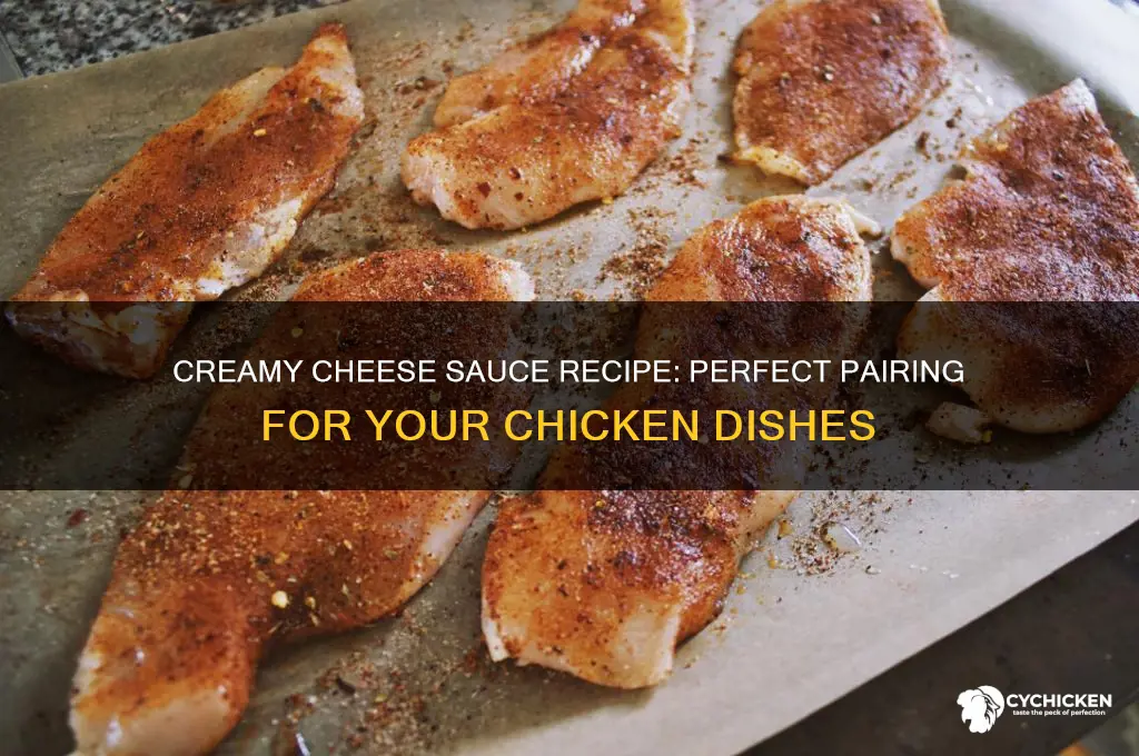 how to make cheese sauce for chicken