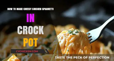 Easy Cheesy Chicken Spaghetti: A Crock Pot Delight