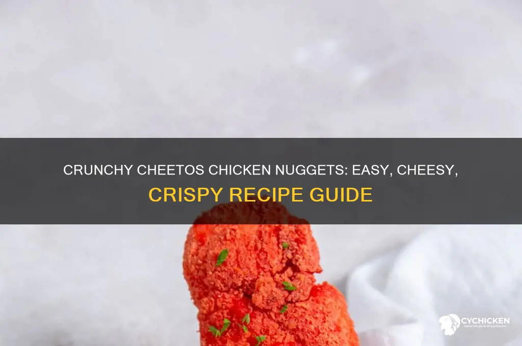 how to make cheetos chicken nuggets