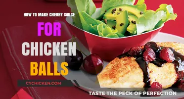 Sweet & Tangy Cherry Sauce Recipe for Perfect Chicken Balls