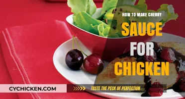 Sweet & Tangy Cherry Sauce: Elevate Your Chicken Dishes with Ease
