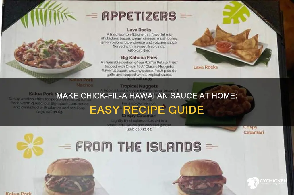 how to make chick-fil-a hawaiian sauce