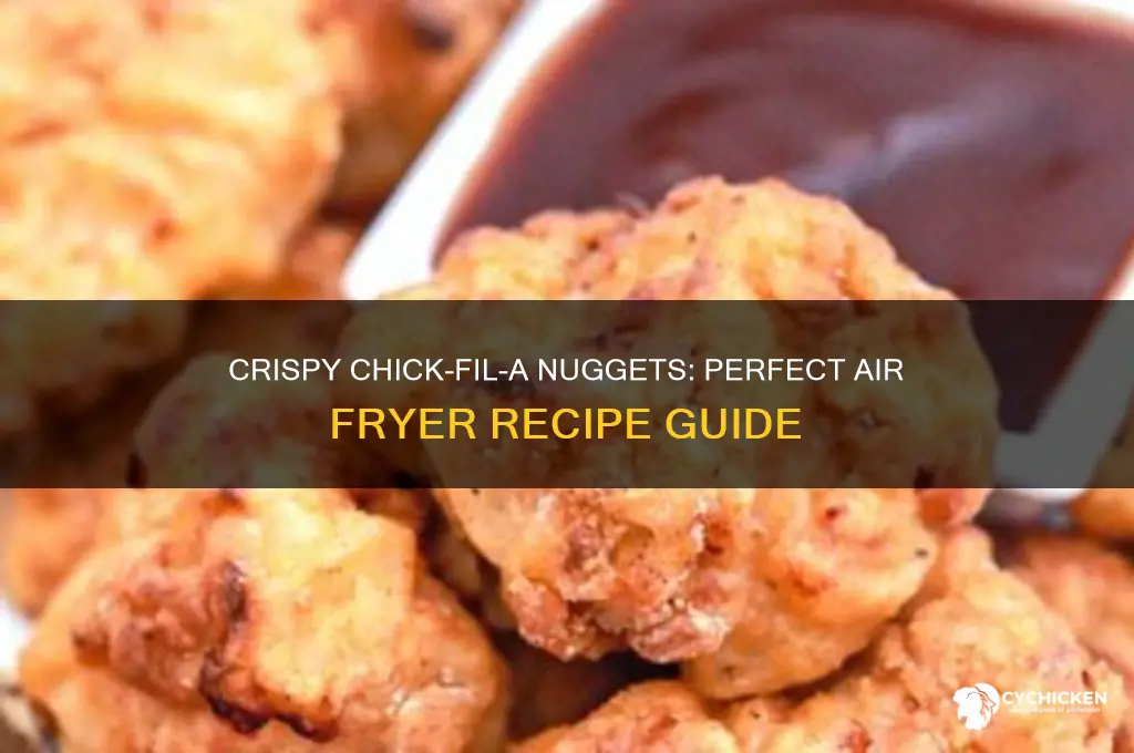 how to make chick-fil-a nuggets air fryer