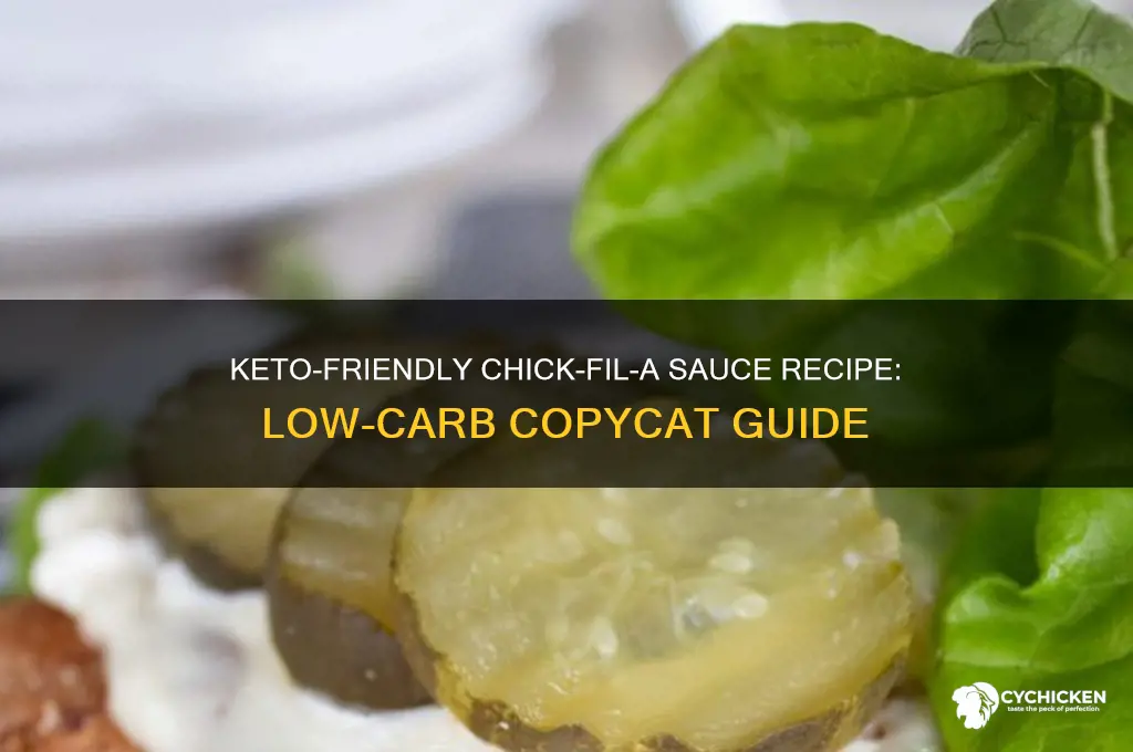 how to make chick fil a sauce keto