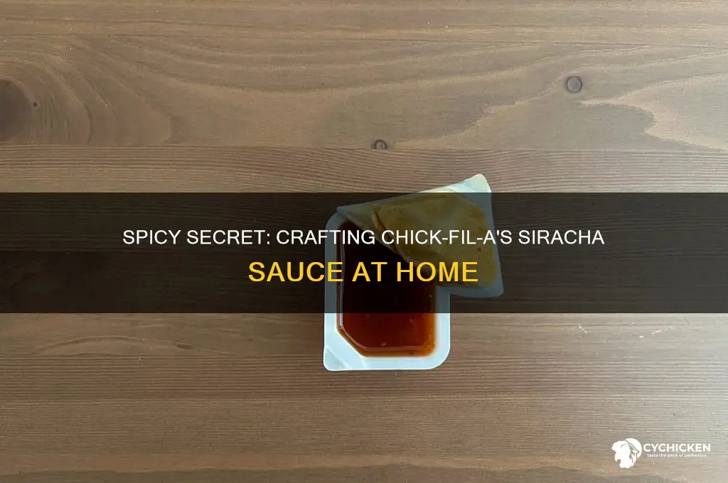 how to make chick-fil-a siracha sauce