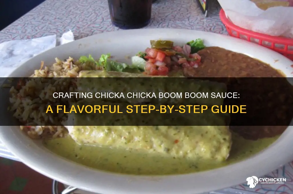 how to make chicka chicka boom boom sauce