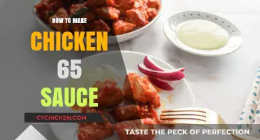 Spicy Chicken 65 Sauce Recipe: Easy Homemade Flavor Explosion