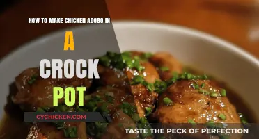 Slow Cooker Chicken Adobo: A Flavorful and Easy Recipe