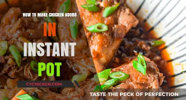 Instant Pot Chicken Adobo: A Quick and Flavorful Recipe