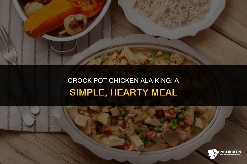 how to make chicken ala king in a crock pot