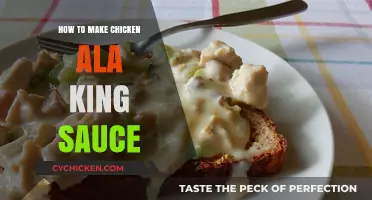 Mastering Chicken Ala King Sauce: Easy Recipe for Creamy Perfection