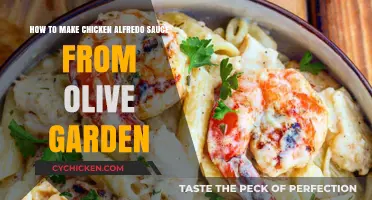 Olive Garden's Creamy Chicken Alfredo Sauce Recipe: A Homemade Delight