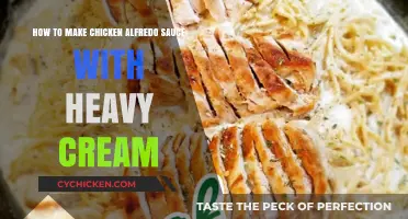 Creamy Chicken Alfredo Sauce: A Heavy Cream Recipe Guide