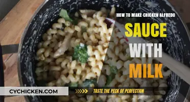 Creamy Chicken Alfredo Sauce Recipe: Easy Milk-Based Version