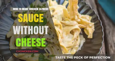 Creamy Chicken Alfredo Sauce Recipe: Cheese-Free, Easy, and Delicious