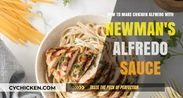 Easy Chicken Alfredo Recipe Using Newman's Alfredo Sauce