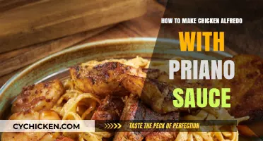 Creamy Chicken Alfredo Perfection: Using Priano Sauce for Easy Elegance