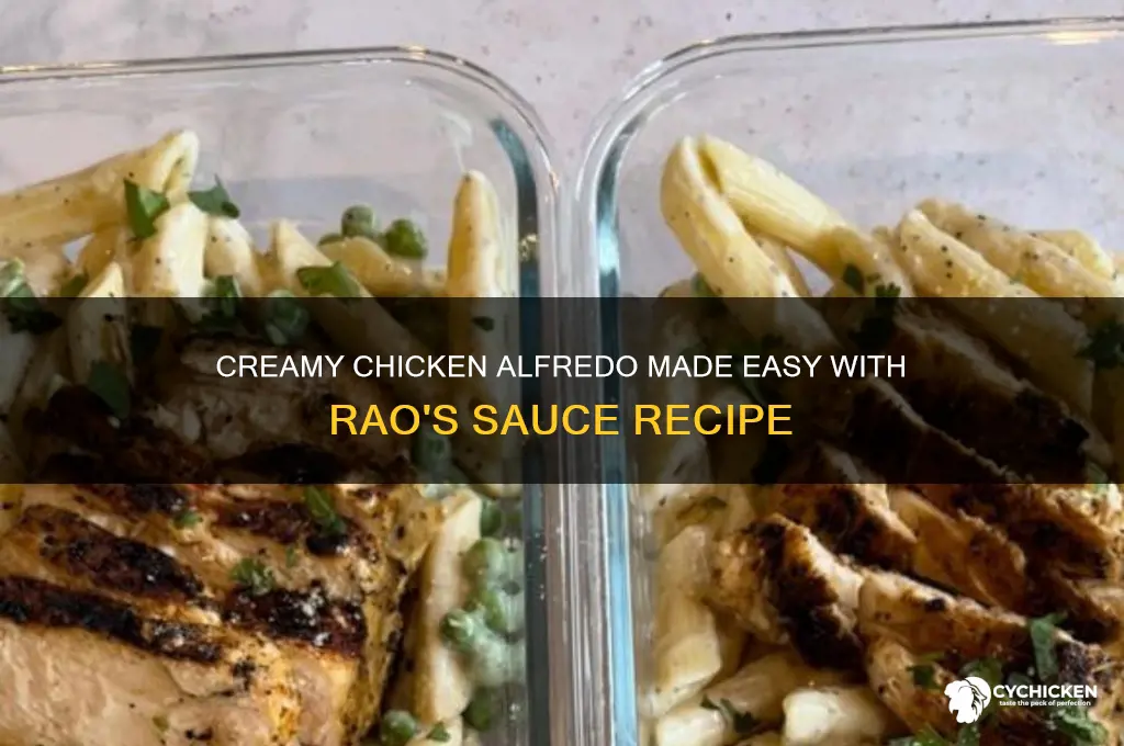 how to make chicken alfredo with rao