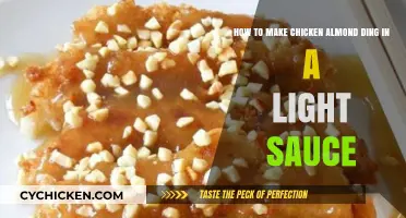 Easy Chicken Almond Ding Recipe: Light Sauce, Big Flavor