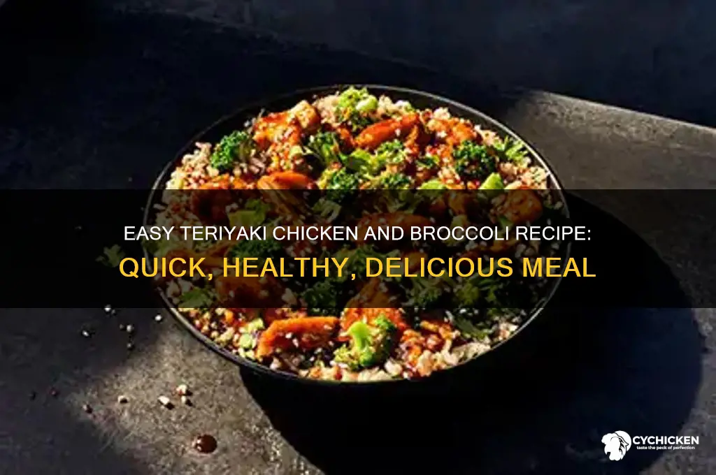 how to make chicken and broccoli with teriyaki sauce