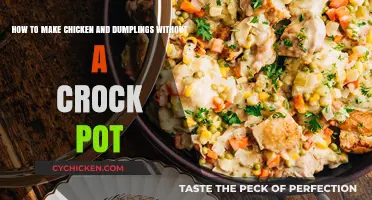 Easy Stovetop Chicken and Dumplings: A Crock-Pot-Free Guide