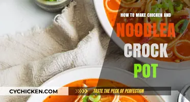 Easy Chicken and Noodle Crock Pot Recipe