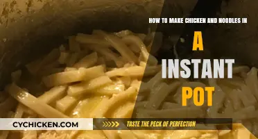 Quick and Easy Chicken Noodle Delight in Your Instant Pot