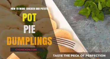 Delicious Chicken and Potato Pot Pie Dumplings Recipe