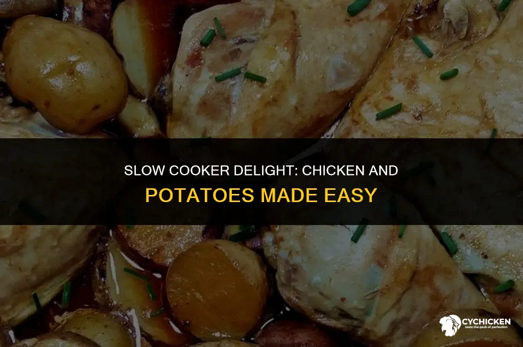 how to make chicken and potatoes in a crock pot