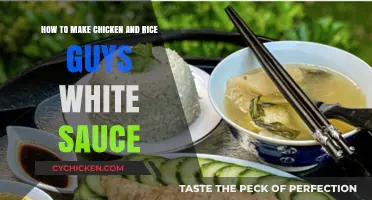 Mastering Chicken and Rice Guys' Creamy White Sauce Recipe at Home